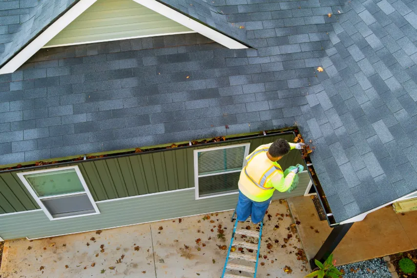 Residential roof inspection