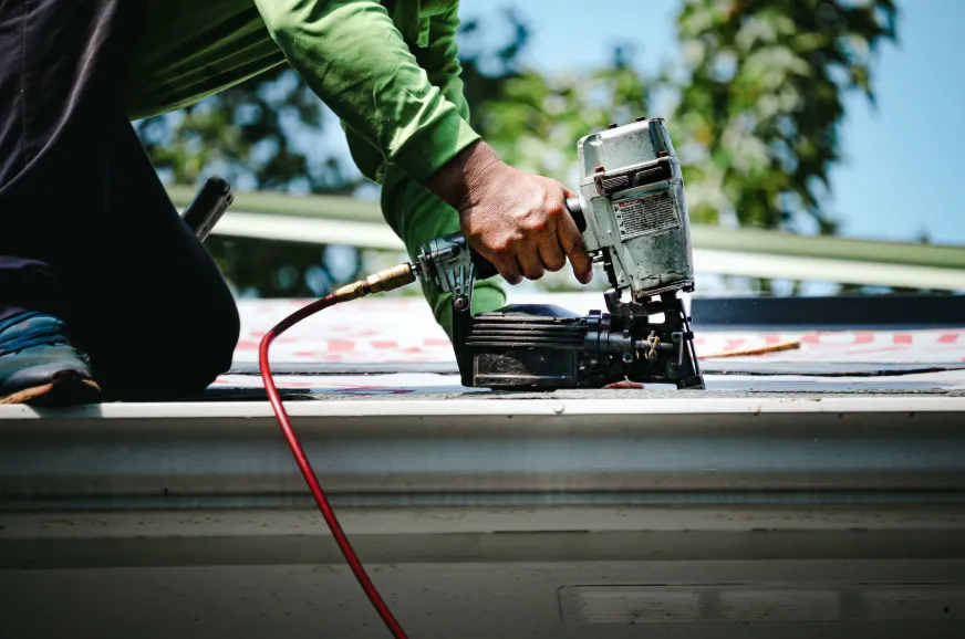 Residential roof repair