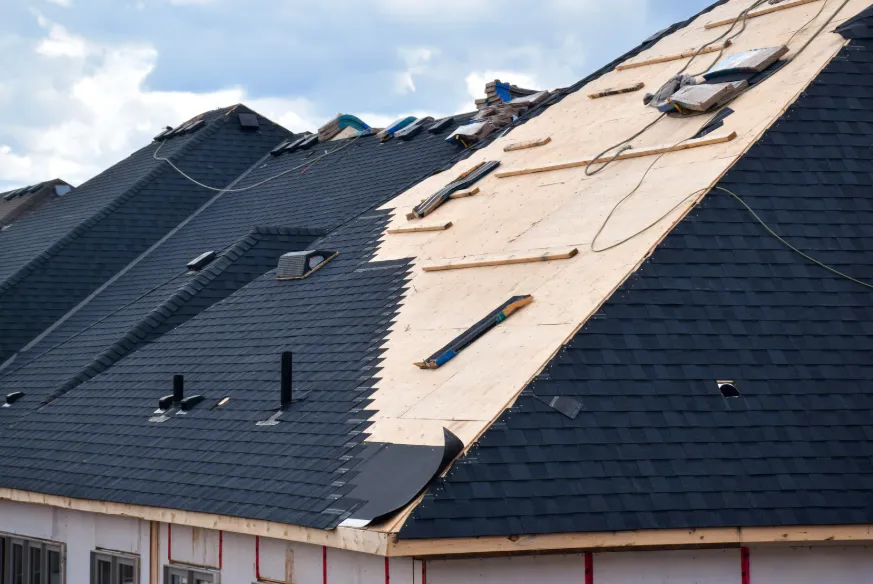 Residential roof repair